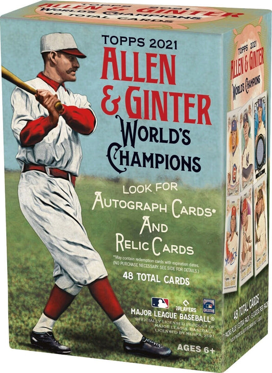 2021 TOPPS Allen & Ginter 7 pack blaster box