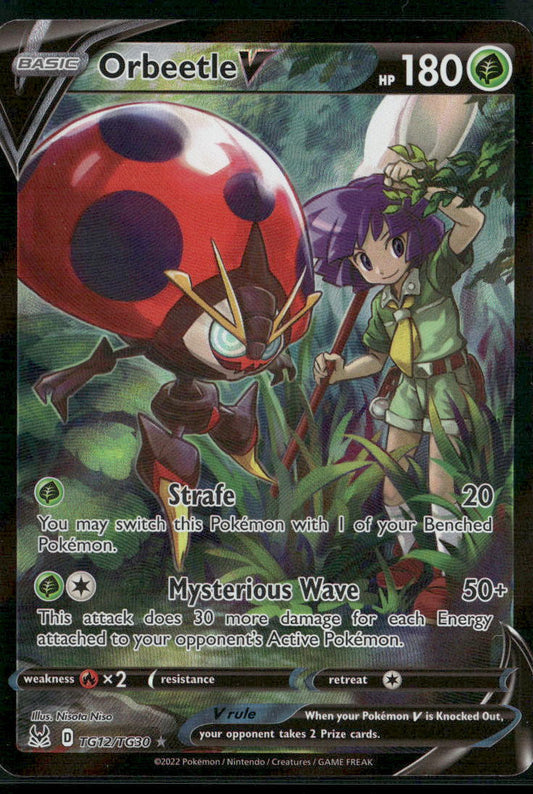 Orbeetle V SWSH11: Lost Origin Trainer Gallery #TG12/TG30