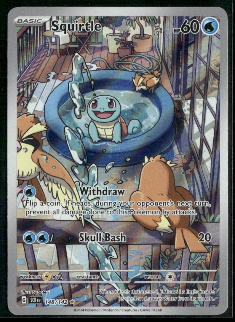 SV07: Stellar Crown #148/142 Squirtle