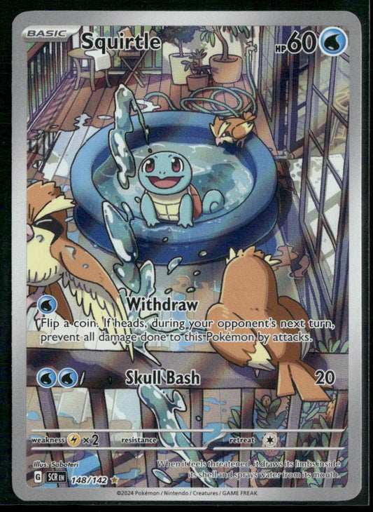SV07: Stellar Crown #148/142 Squirtle
