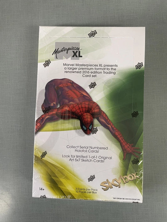 2024 SkyBox Marvel Masterpieces XL Factory Sealed Hobby Wax Box