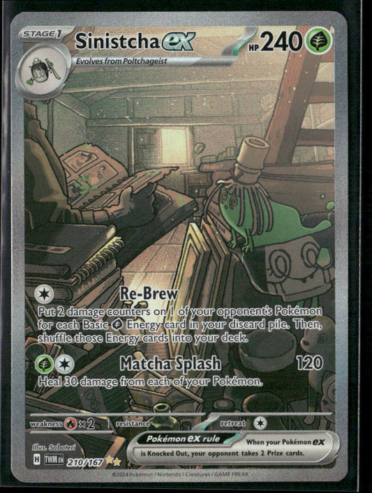 Sinistcha ex SV06: Twilight Masquerade #210/167