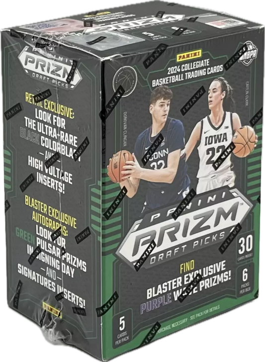 2024 Panini Prizm Draft Picks Collegiate Basketball 6-Pack Blaster Box