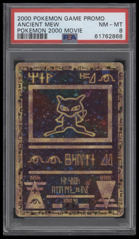 Ancient Mew 2000 Pokemon Game Movie # Pokemon 2000 Movie PSA 8