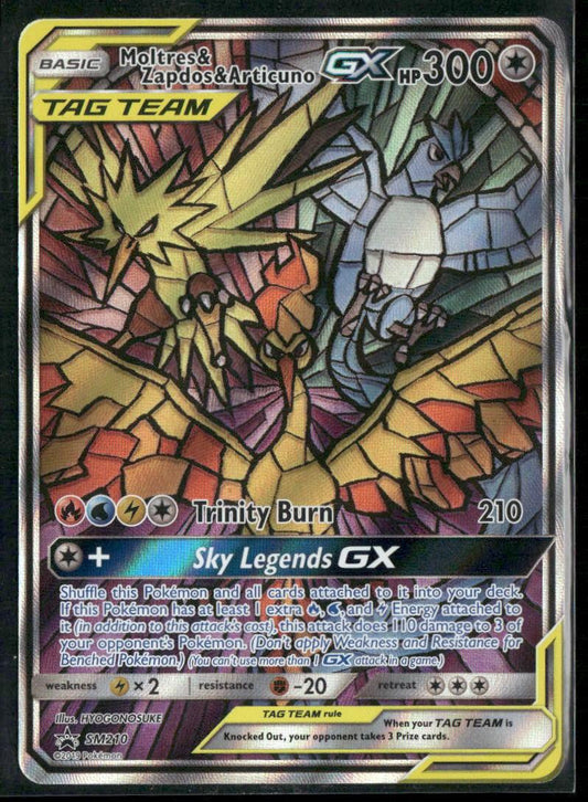 SM Promos #SM210 Moltres & Zapdos & Articuno GX