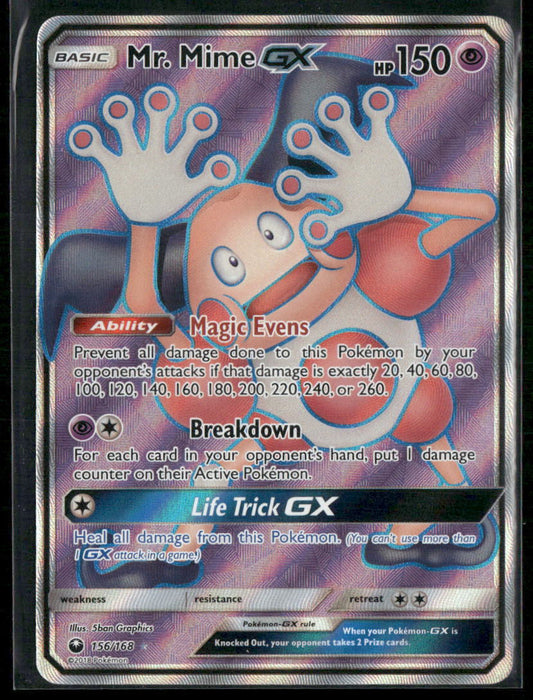 Mr. Mime GX (Full Art) SM - Celestial Storm #156/168