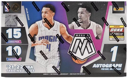2021-22 Panini Mosaic Basketball Hobby Box