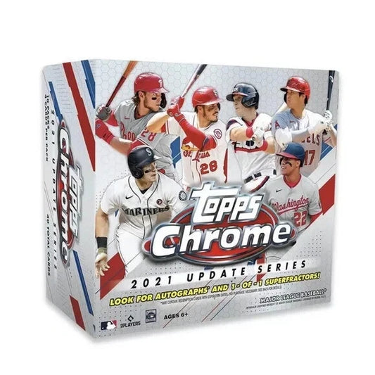 2021 Topps Chrome Update MLB Baseball Mega Box