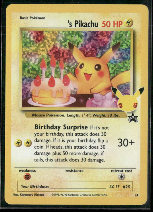 ______'s Pikachu Celebrations: Classic Collection #24/53