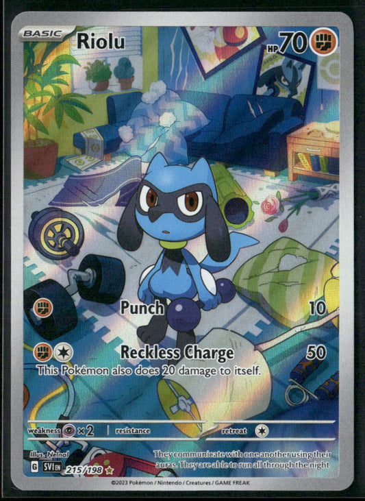 Riolu SV01: Scarlet & Violet Base Set #215/198