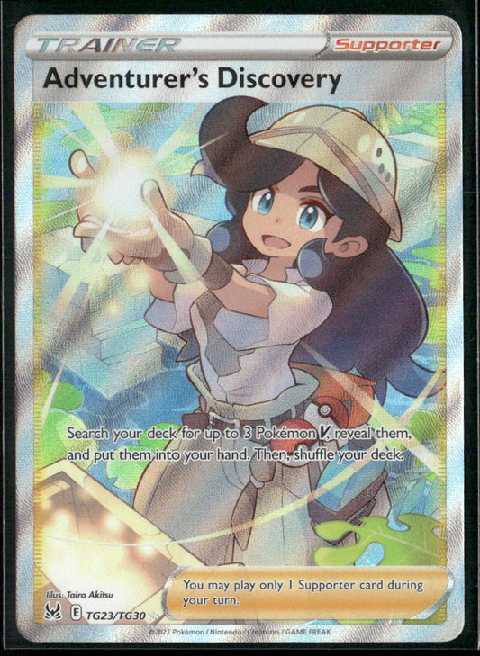 Adventurer's Discovery SWSH11: Lost Origin Trainer Gallery #TG23/TG30