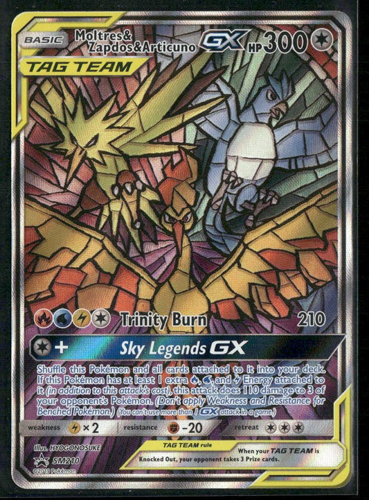 SM Promos #SM210 Moltres & Zapdos & Articuno GX