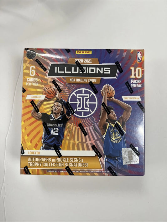 2020-2021 Panini Illusions Basketball Mega Box