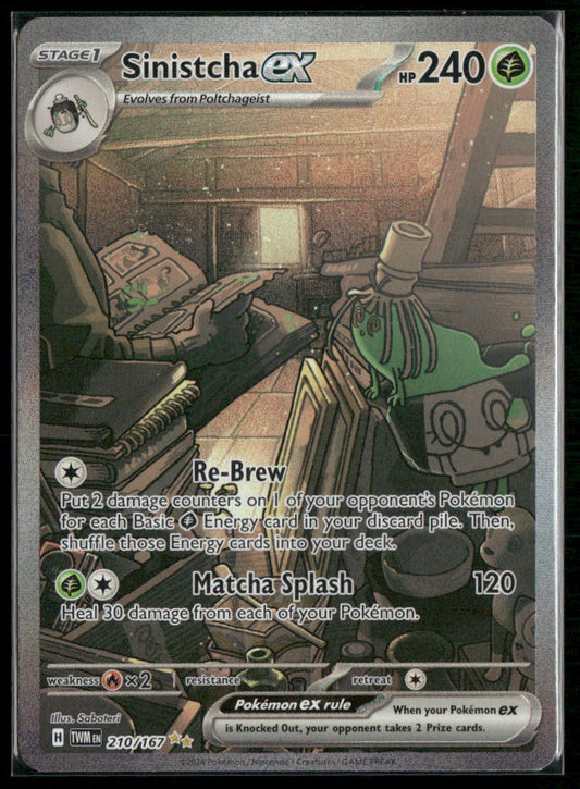 Sinistcha ex SV06: Twilight Masquerade #210/167