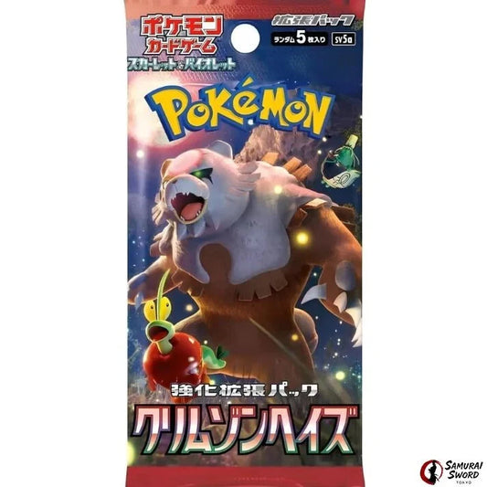 Japanese Pokemon Crimson Haze - Single Pack
