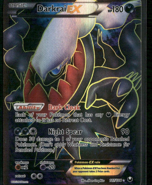Darkrai EX (107 Full Art) Dark Explorers #107/108