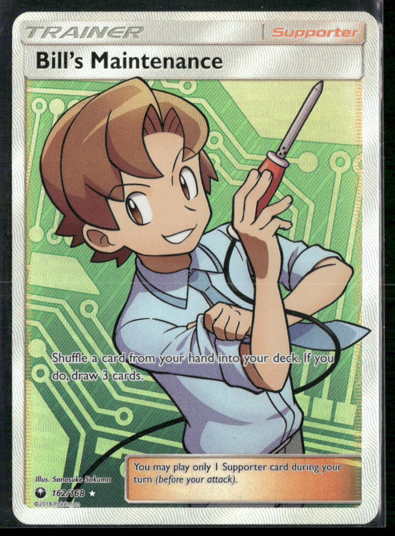 Bill's Maintenance (Full Art) SM - Celestial Storm #162/168