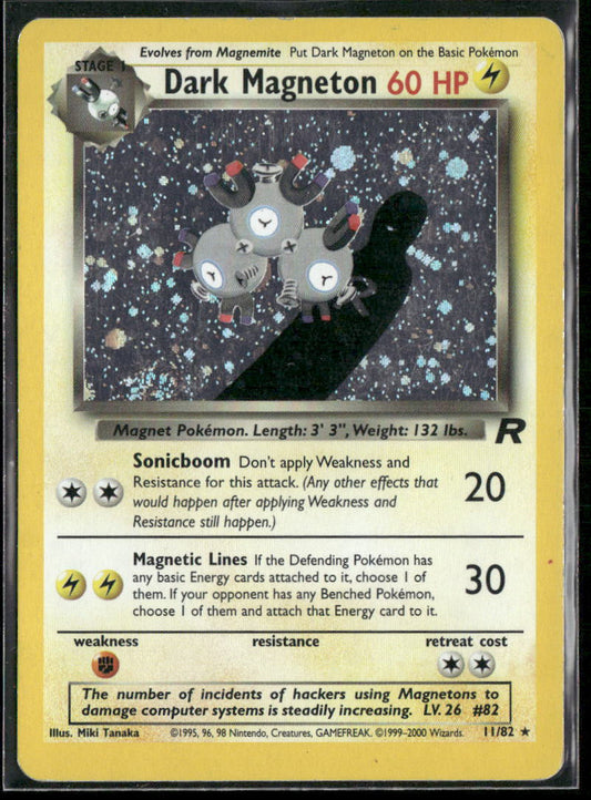 Dark Magneton (11) Team Rocket #11/82