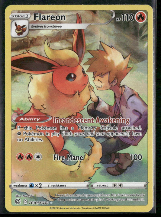 Flareon SWSH09: Brilliant Stars Trainer Gallery #TG01/TG30