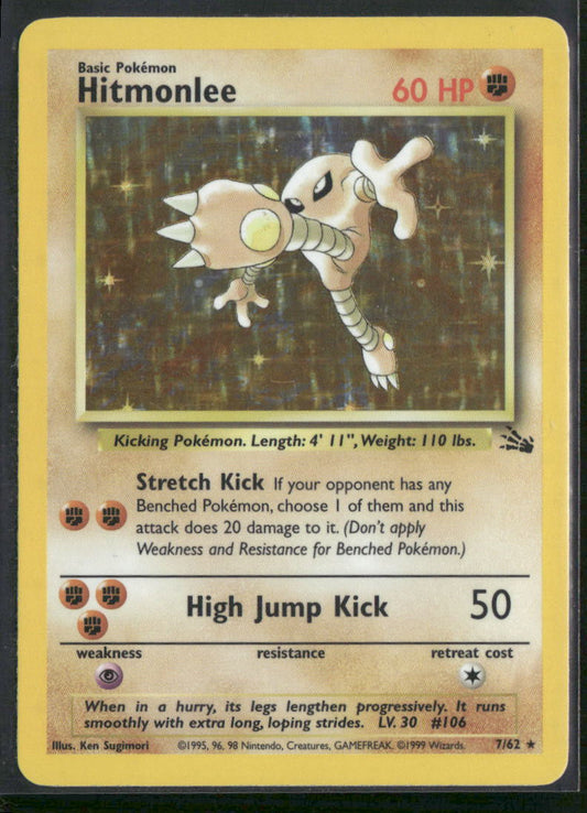 Pokemon Fossil #07/62 Hitmonlee