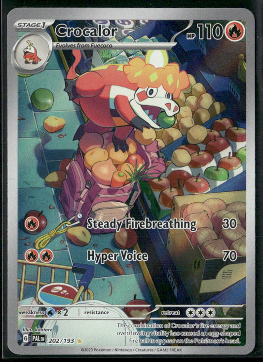 Crocalor SV02: Paldea Evolved #202/193