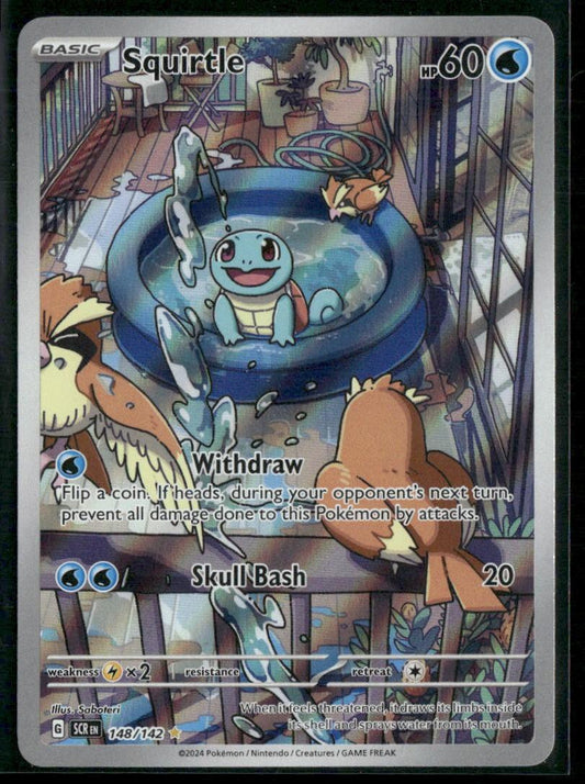 SV07: Stellar Crown #148/142 Squirtle