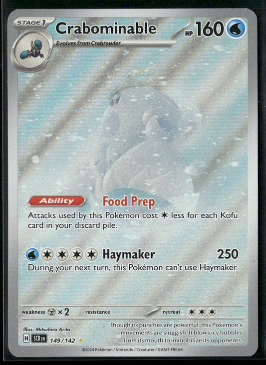 Crabominable SV07: Stellar Crown #149/142