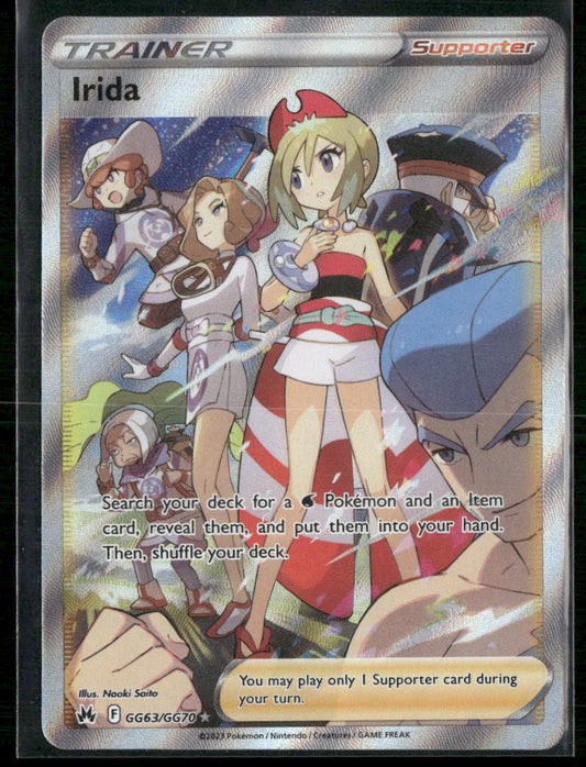 Irida Crown Zenith: Galarian Gallery #GG63/GG70
