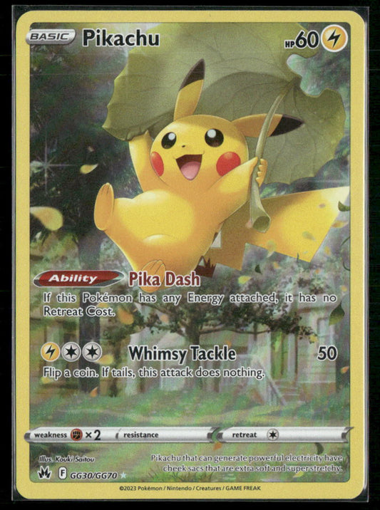 Pikachu Crown Zenith: Galarian Gallery #GG30/GG70