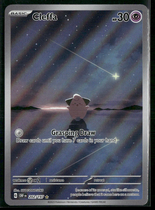 Cleffa SV03: Obsidian Flames #202/197