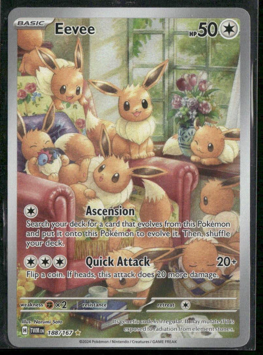Eevee SV06: Twilight Masquerade #188/167