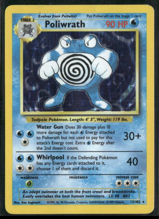 Poliwrath Base Set #013/102