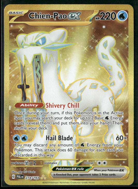 Chien-Pao ex SV02: Paldea Evolved #274/193