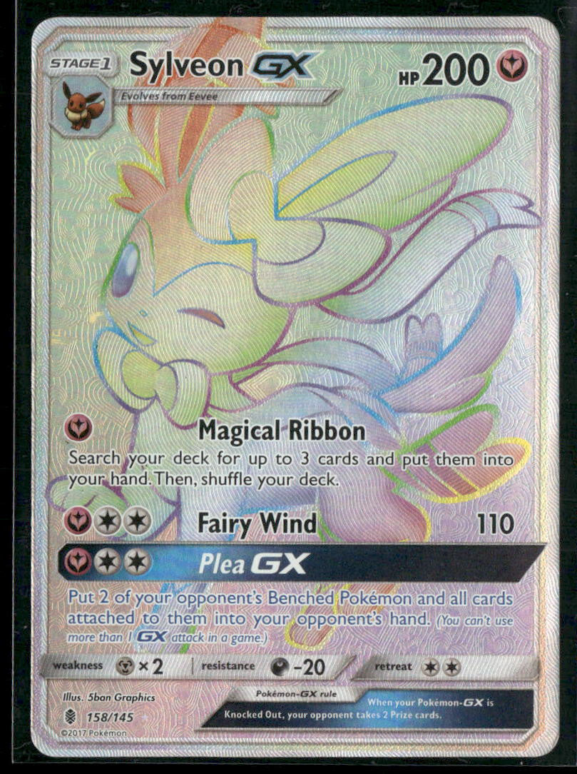 SM - Guardians Rising #158/145 Sylveon GX (Secret)