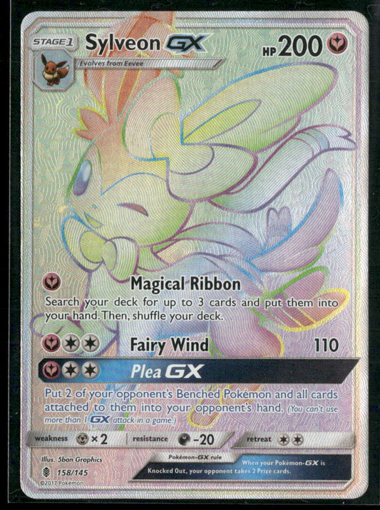 SM - Guardians Rising #158/145 Sylveon GX (Secret)