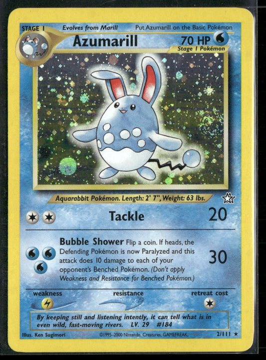 Pokemon Neo Genesis #002/111 Azumarill