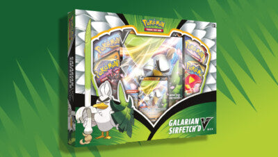 Galarian Sirfetch'd V Box - SWSH03: Darkness Ablaze