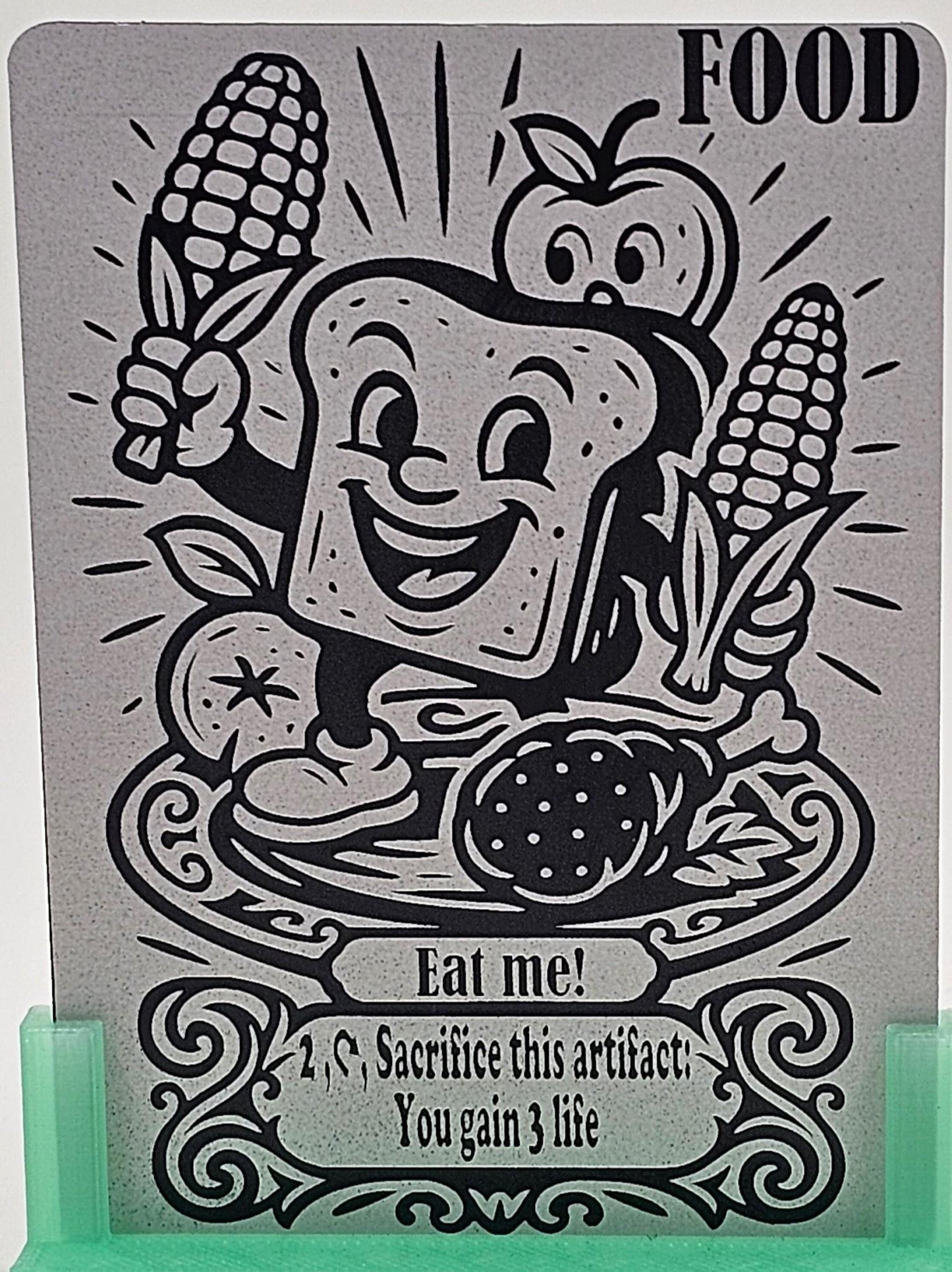 Sandwich warrior Metal Token