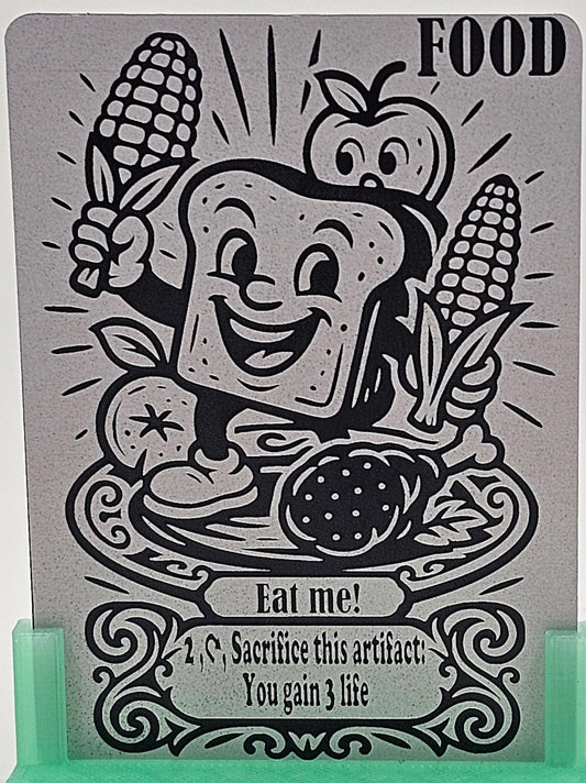 Sandwich warrior Metal Token