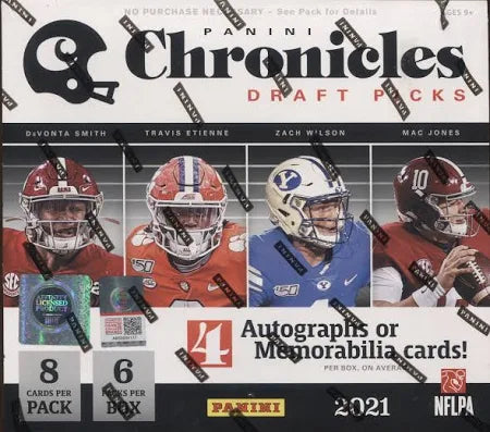 2021 Panini Chronicles Draft Picks Collegiate Football Hobby box