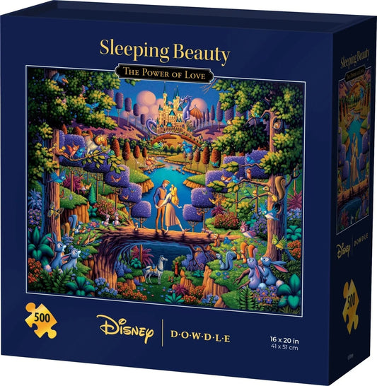 Sleeping Beauty The Power of Love 500 Piece Jigsaw Puzzle | Dowdle Puzzles