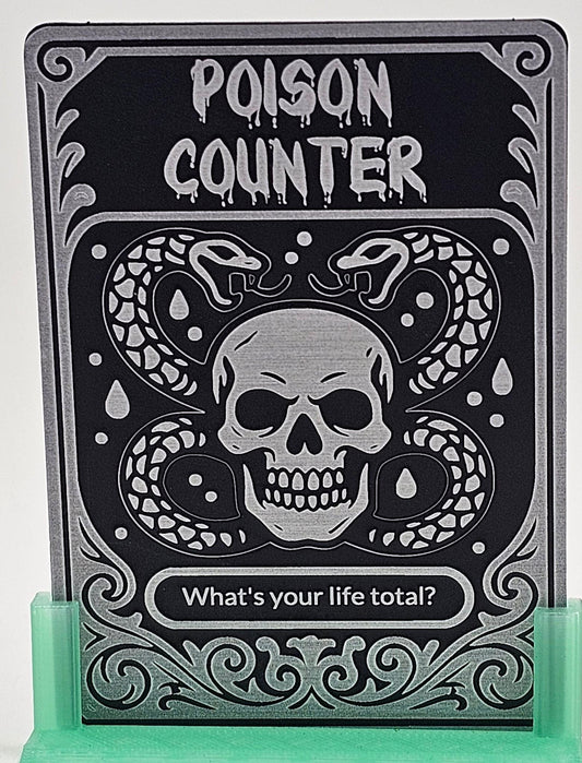 Snake & Skull Metal Token