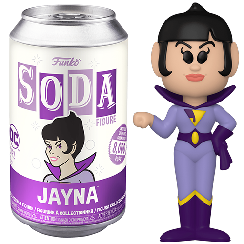 Funko Soda Jayna (Wonder Twins, Sealed) **Shot at Chase**