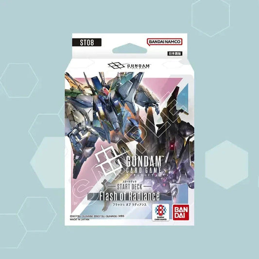 Gundam Card Game Starter Deck 08 Flash of Radiance - Front