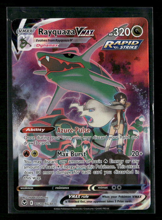 Rayquaza VMAX SWSH12: Silver Tempest Trainer Gallery #TG20/TG30