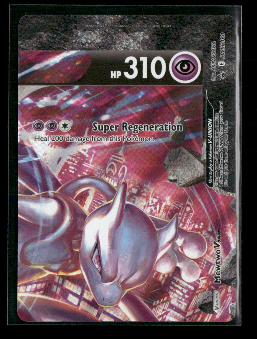 Mewtwo V-UNION FULL SET Sword & Shield Promo Cards #SWSH159