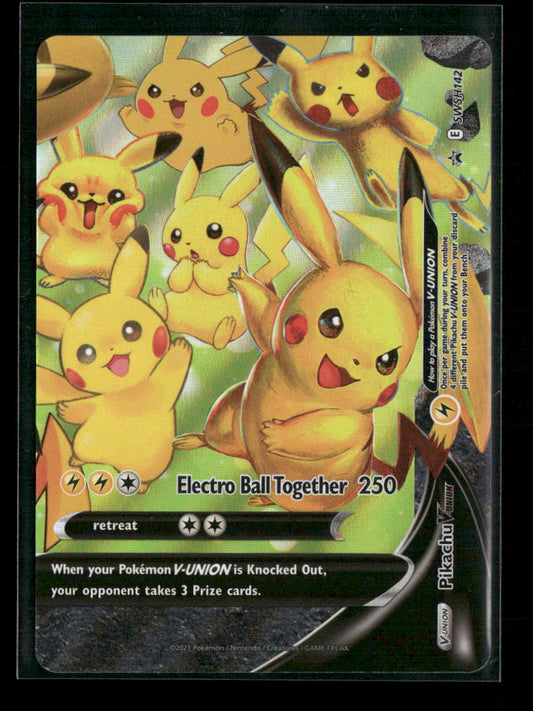 Pikachu V-Union FULL SET SWSH: Sword & Shield Promo Cards #SWSH139