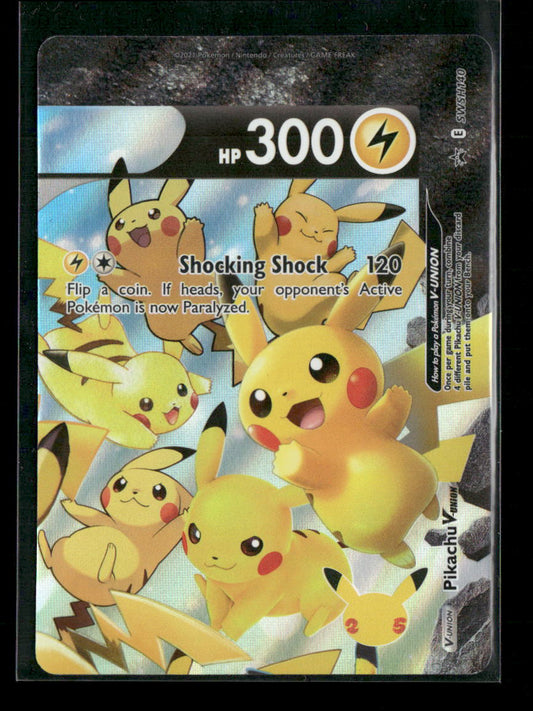 Pikachu V-Union FULL SET SWSH: Sword & Shield Promo Cards #SWSH139