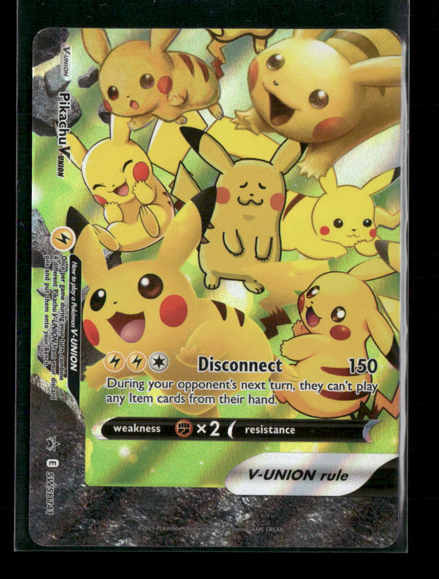 Pikachu V-Union FULL SET SWSH: Sword & Shield Promo Cards #SWSH139