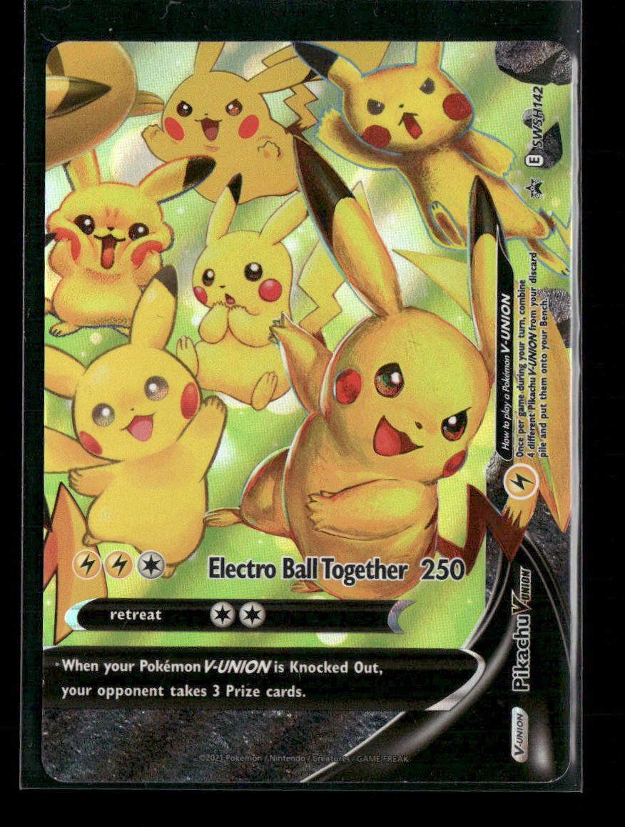 Pikachu V-Union FULL SET SWSH: Sword & Shield Promo Cards #SWSH139